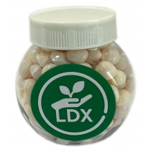 PLASTIC JAR FILLED WITH MINTS OR CHEWY MINTS 170G